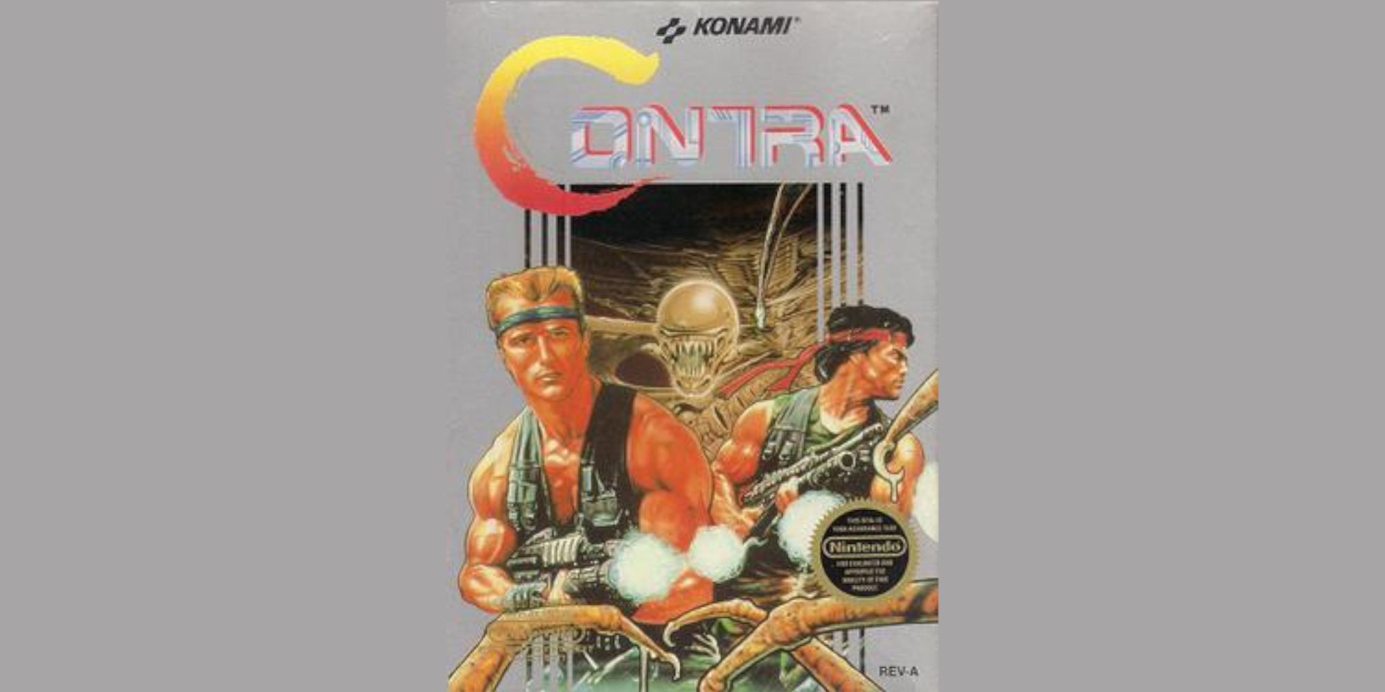 Contra Title Art