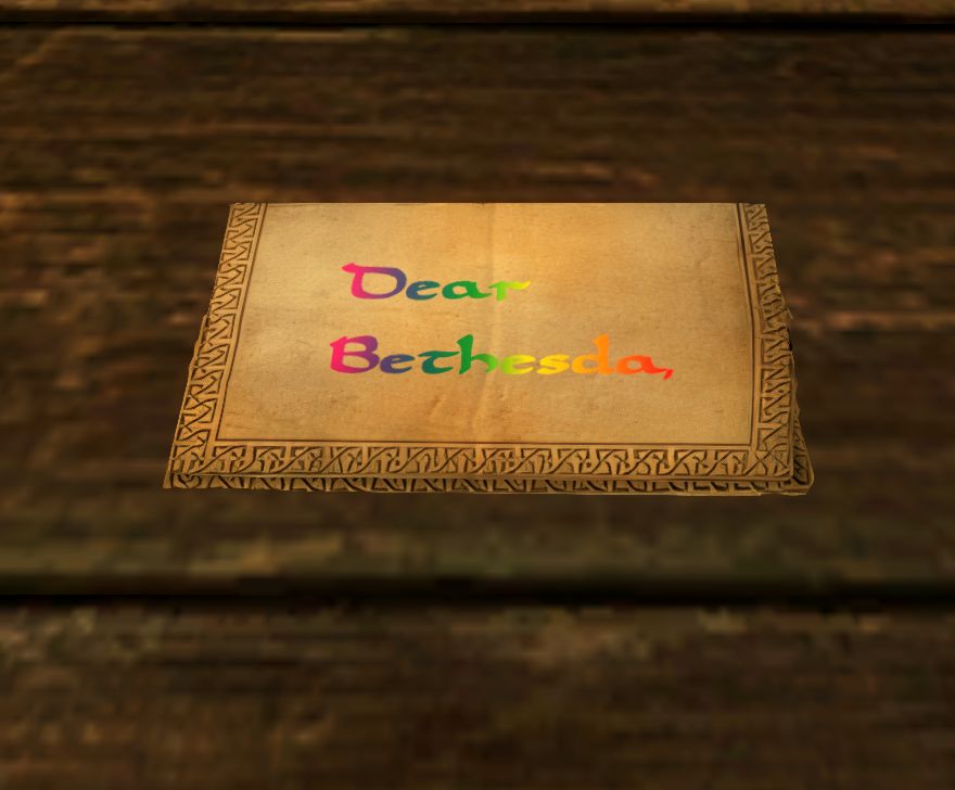 Dear Bethesda