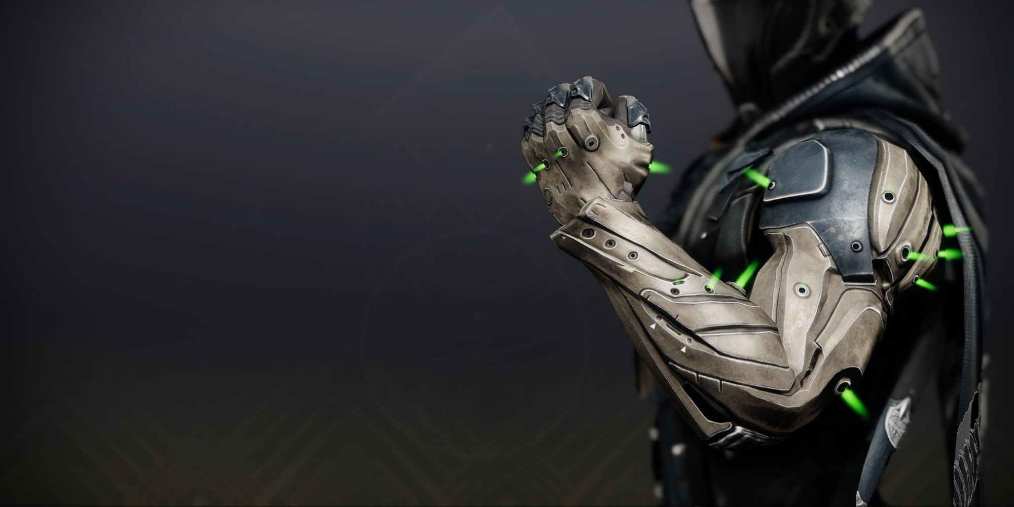 A Hunter wearing the Aeon Swift gloves in Destiny 2.