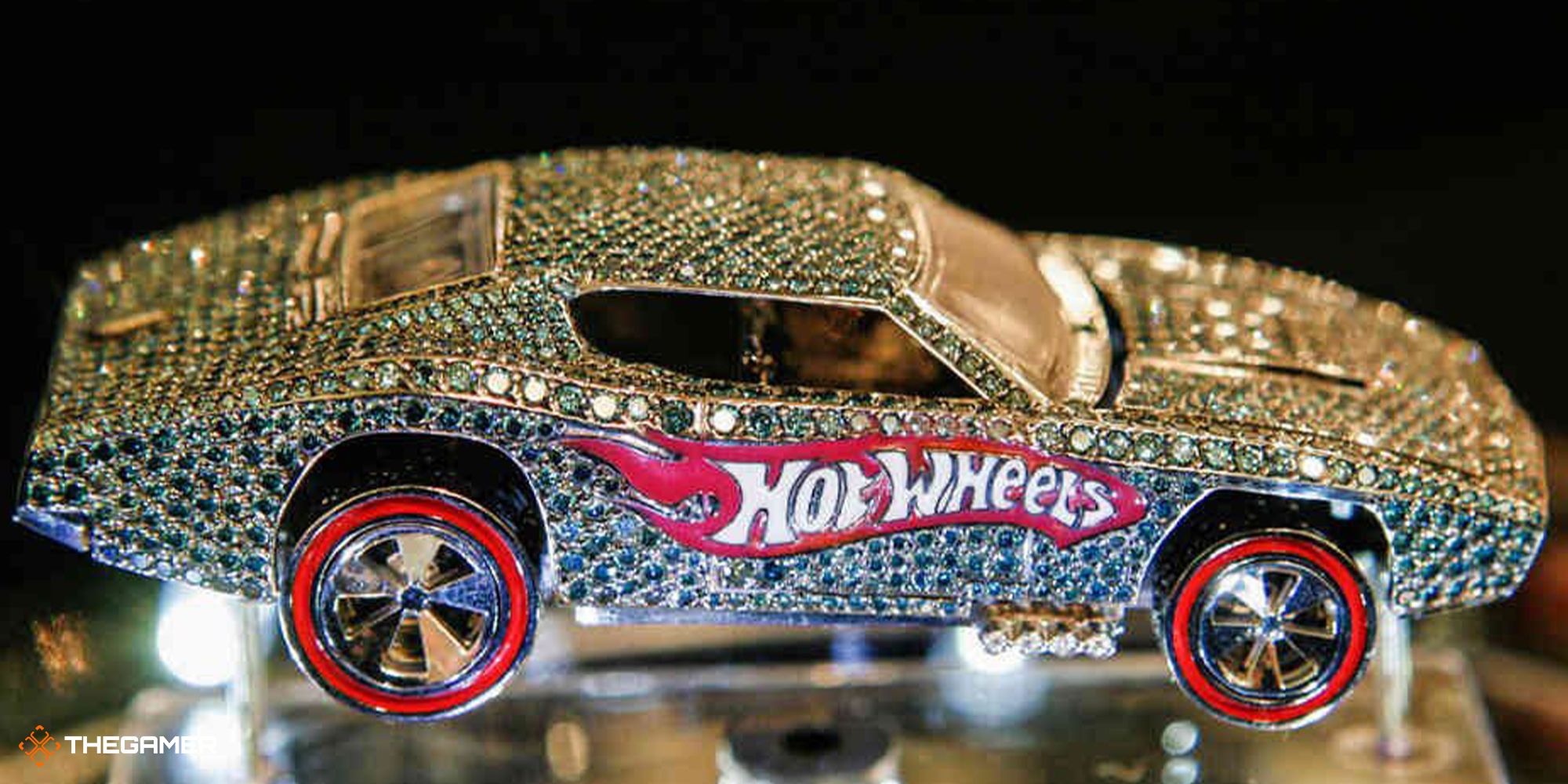 Diamond Encrusted Car Hot Wheels
