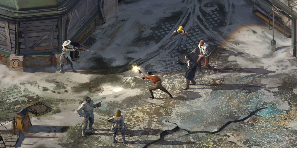 Disco Elysium GeForce Now shooting