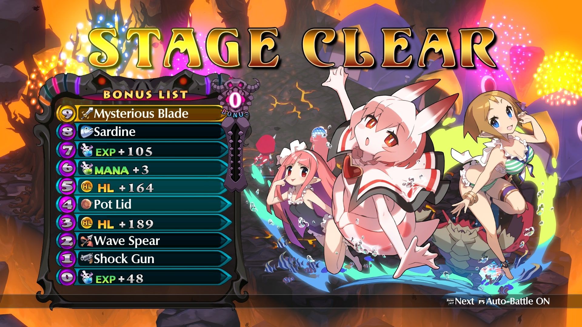 Disgaea 6 bonus item guage