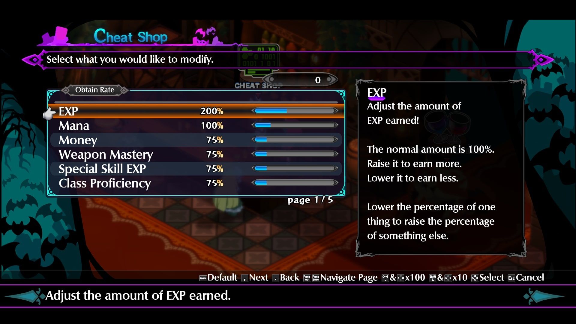 Disgaea 6 boosting EXP gain to 200%