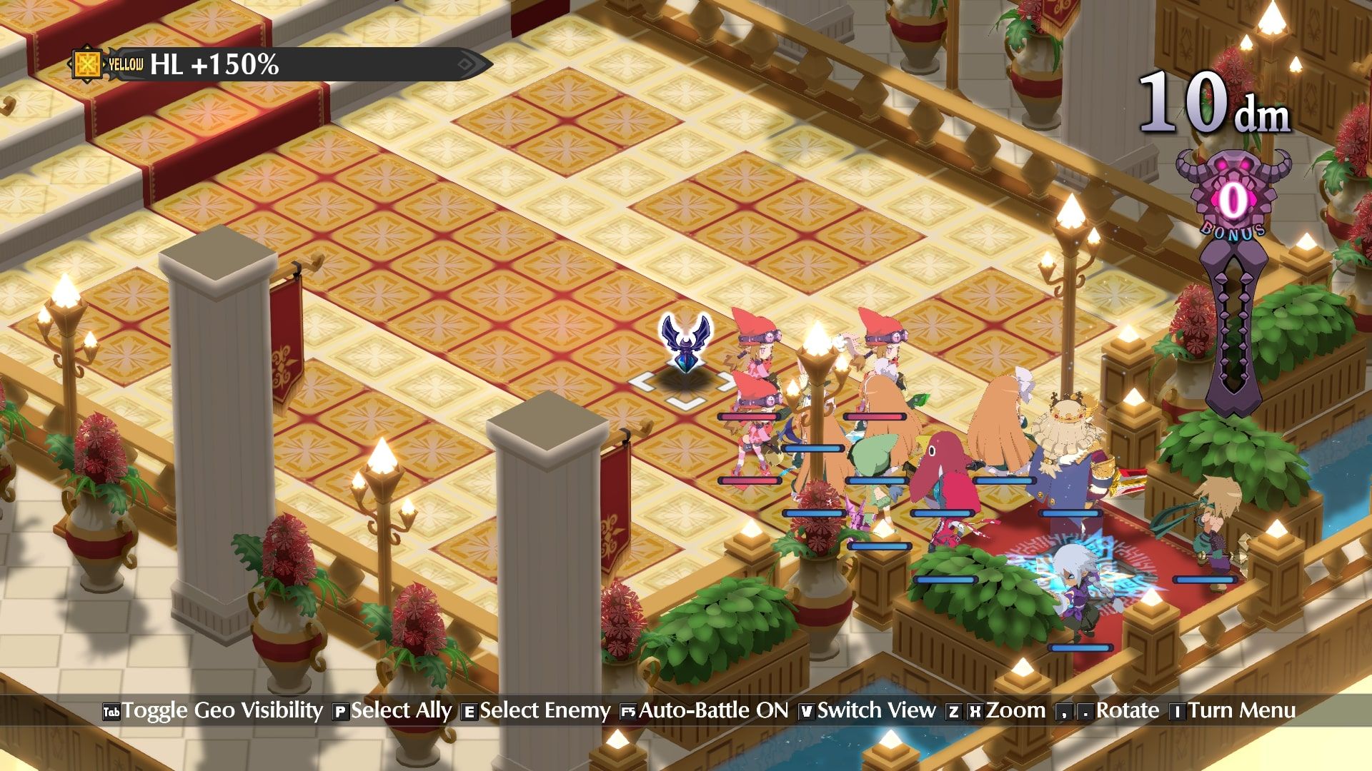 Disgaea 6 Neo-Human World, Royal Chamber map