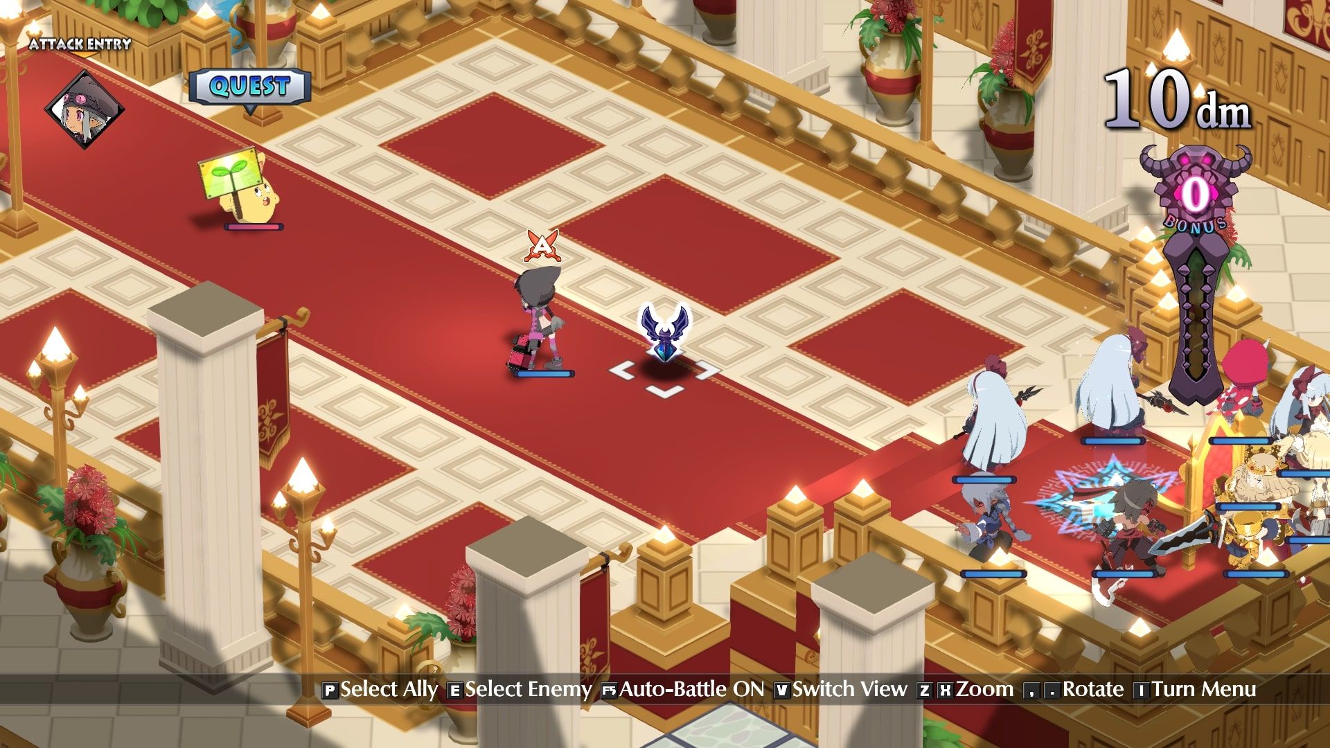 Disgaea 6 auto-battle grinding