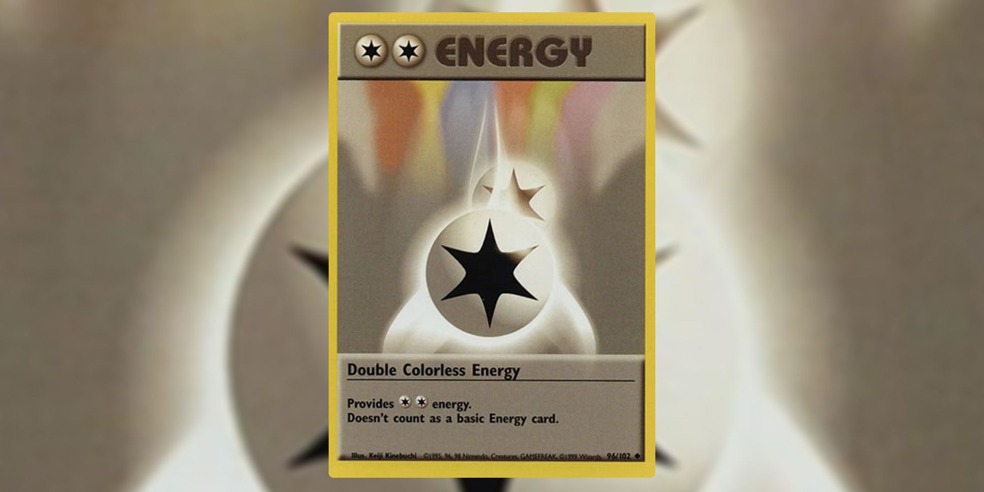 Double Colorless Energy Base Set Pokemon TCG