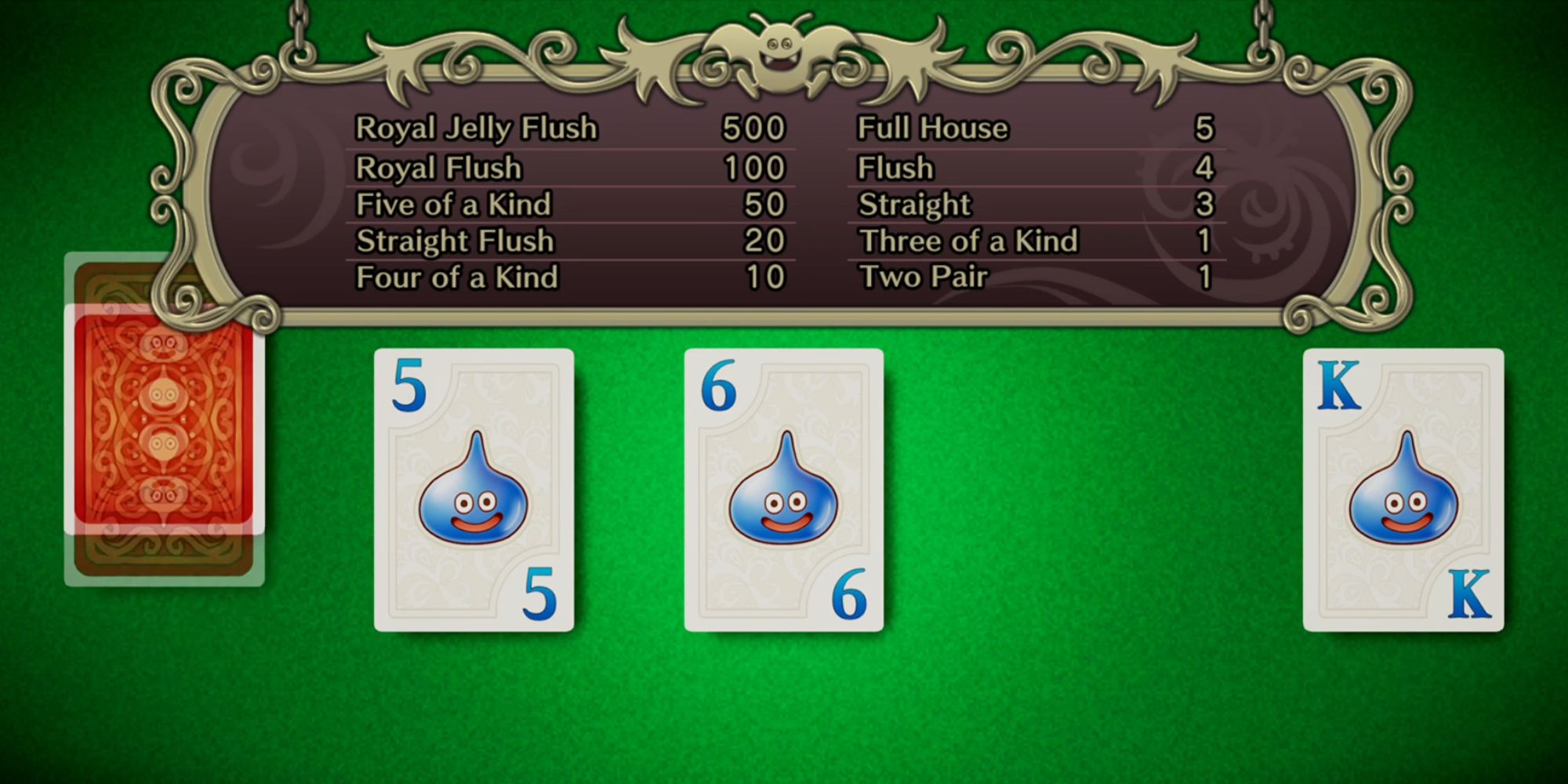 Dragon Quest 11 Screenshot Of Poker Mini-Game