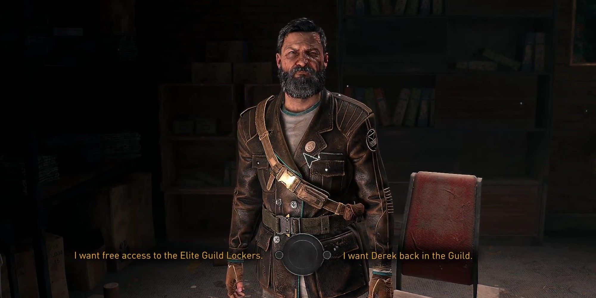 Dying Light 2 Carriers X Side Quest Driscoll Dialogue Choices