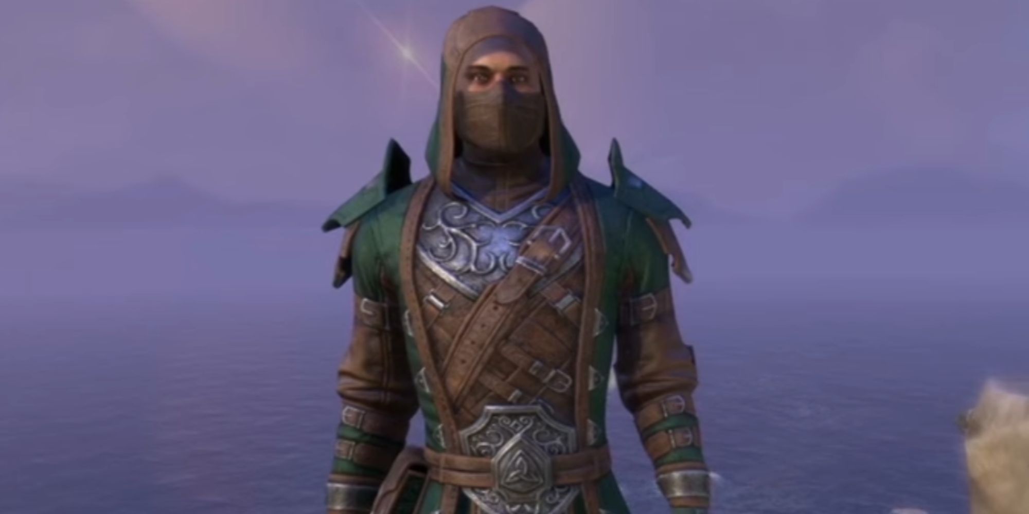 ESO Character Wearing The Ancestral Breton Light Armor