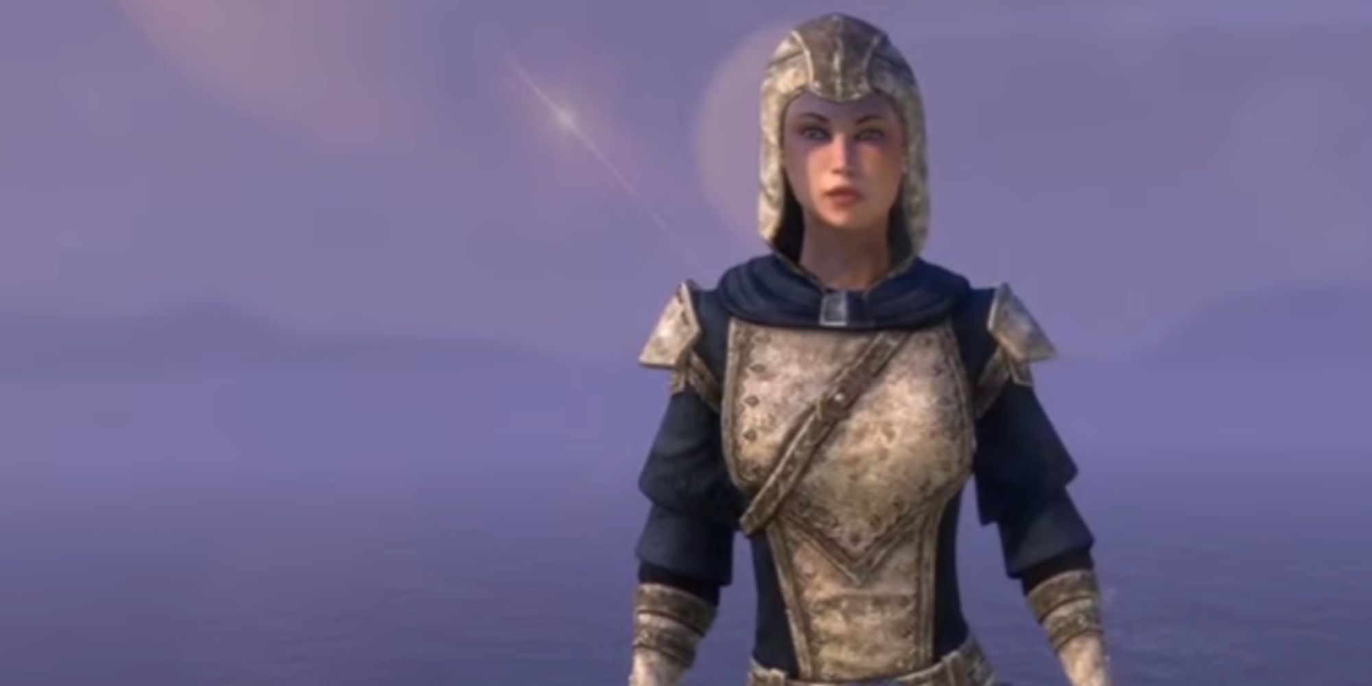 ESO Character Wearing The Steadfast Society Outfit Style
