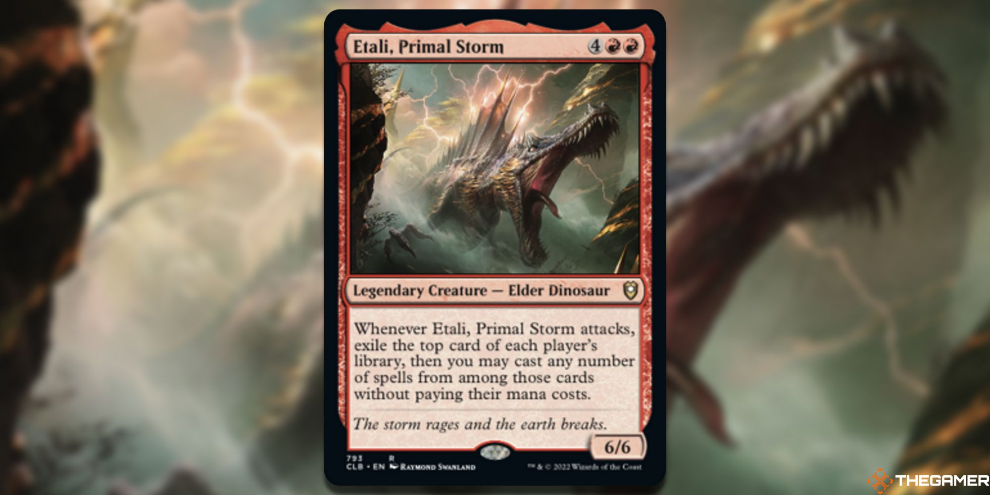 Image of the Etali, Primal Storm Card card in Magic: The Gathering, with art by Raymond Swanland