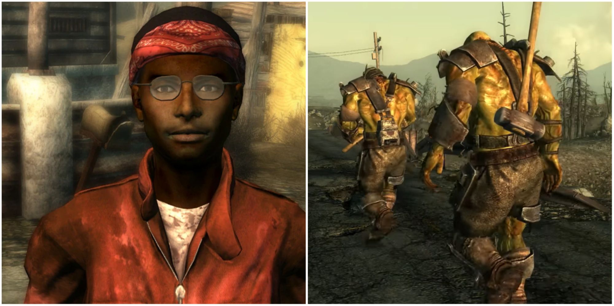 Fallout 3 Big Trouble In Big Town Featured Split Image
