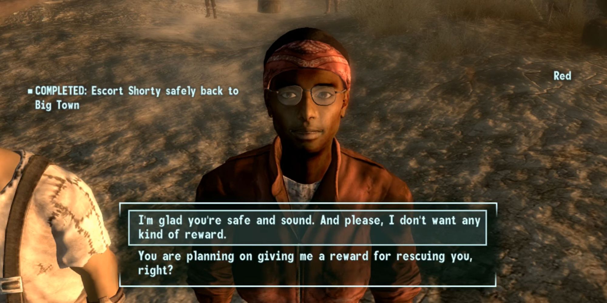 Fallout 3 Screenshot Of Red Conversation