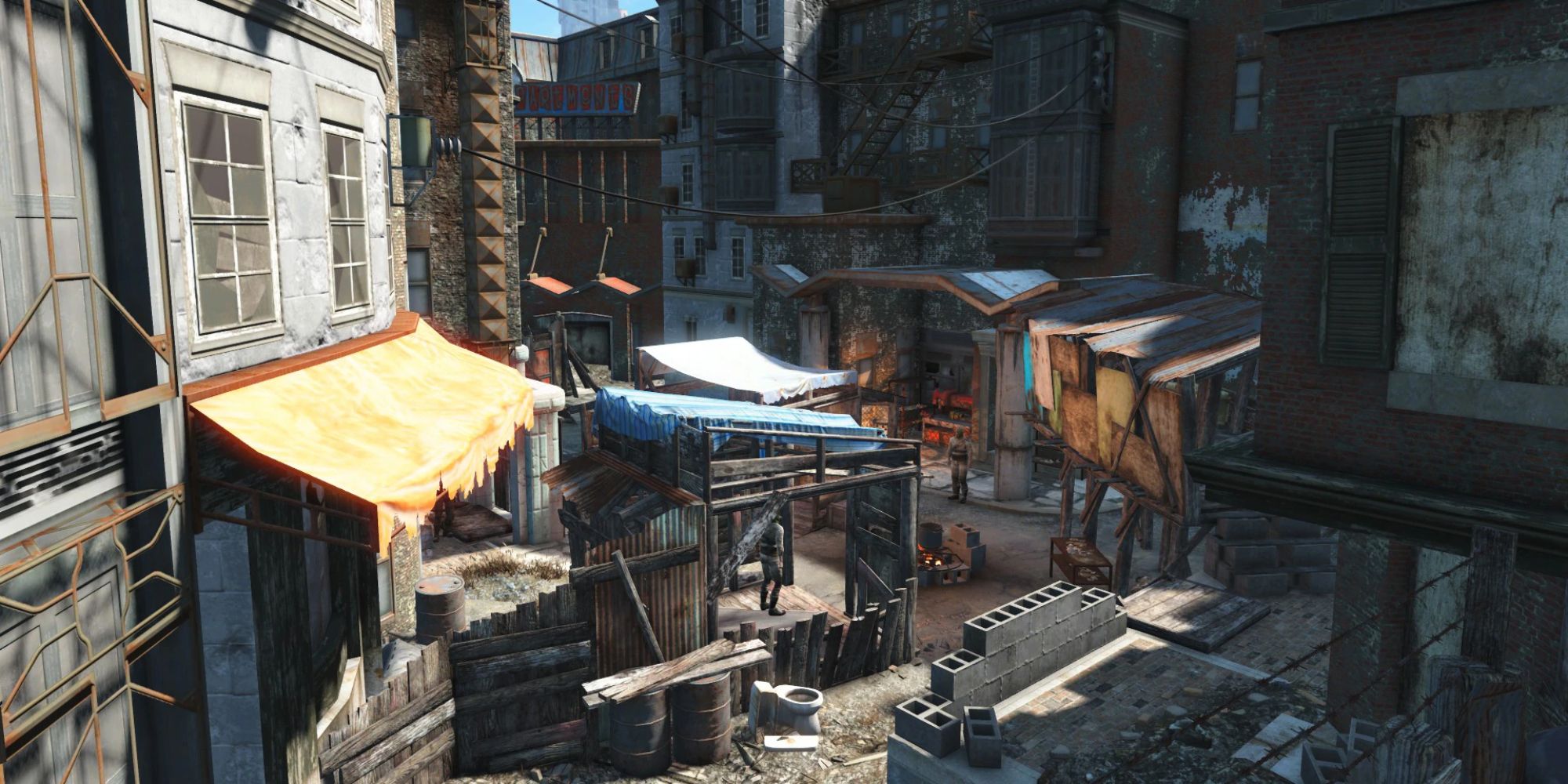 Fallout 4 Screenshot Of Hangman Alley Settlement