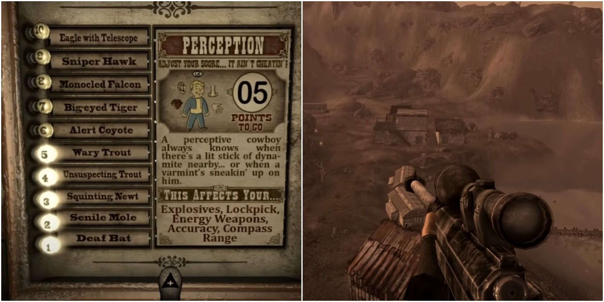 Fallout New Vegas character builds