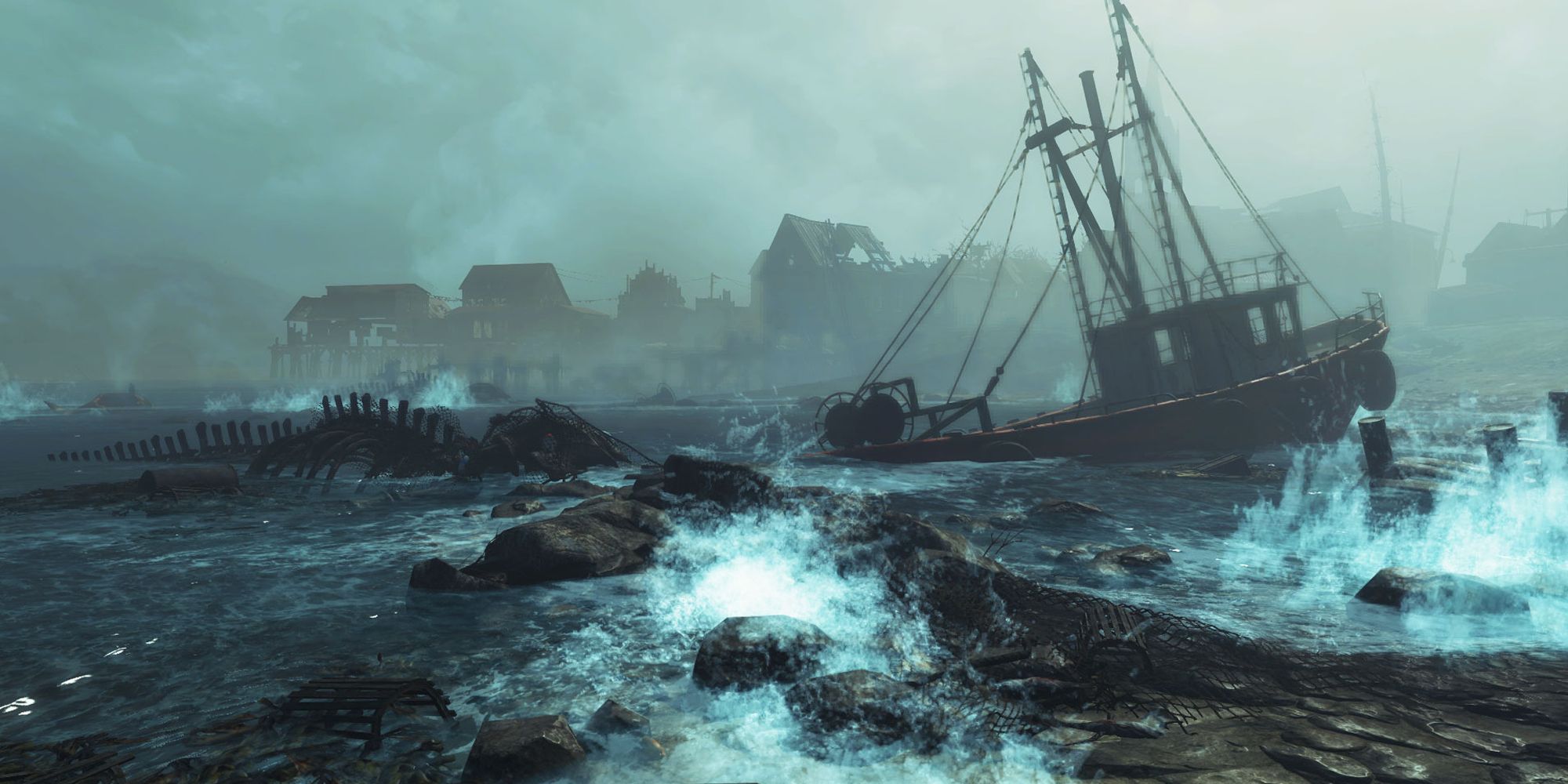 A Boat In Far Harbor