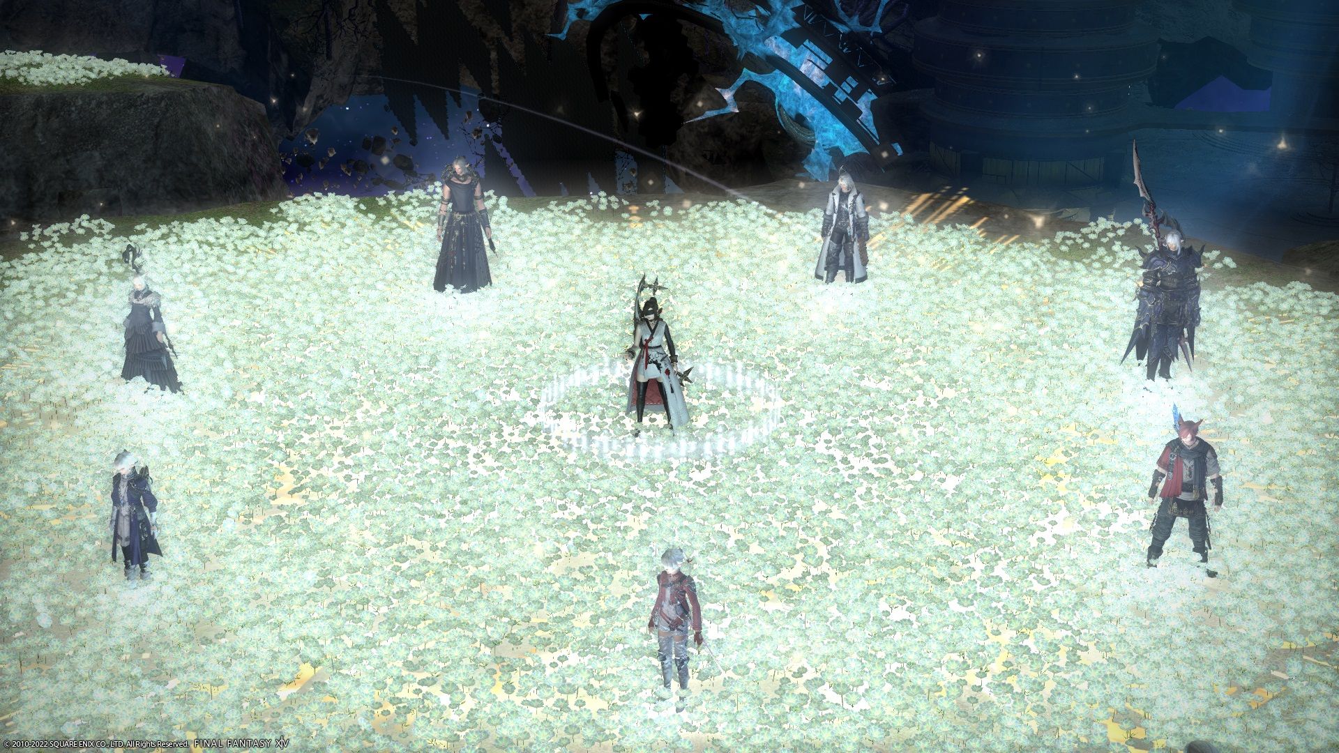 Final Fantasy 14 WoL and the scions in Ultima Thule