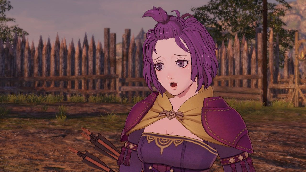 Fire Emblem Three Hopes Bernadetta Shock