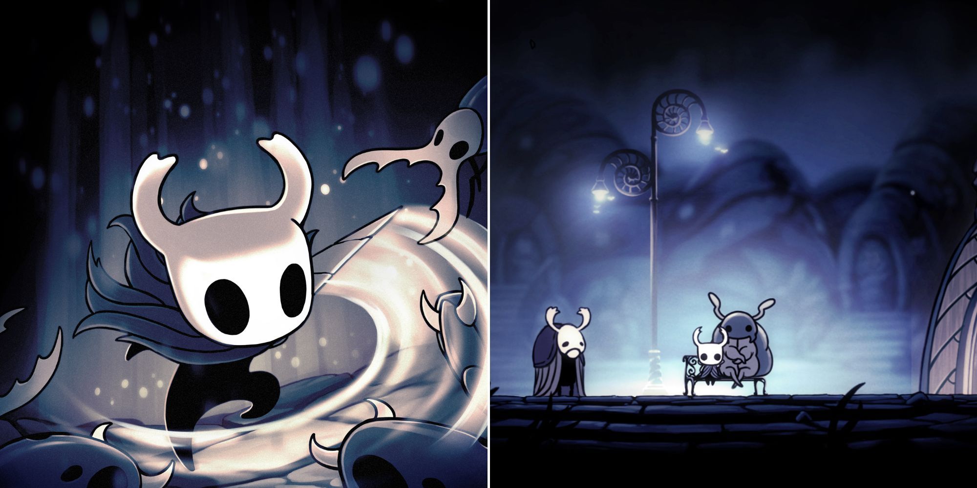 Hollow Knight - Art work - Sitting On A Bench