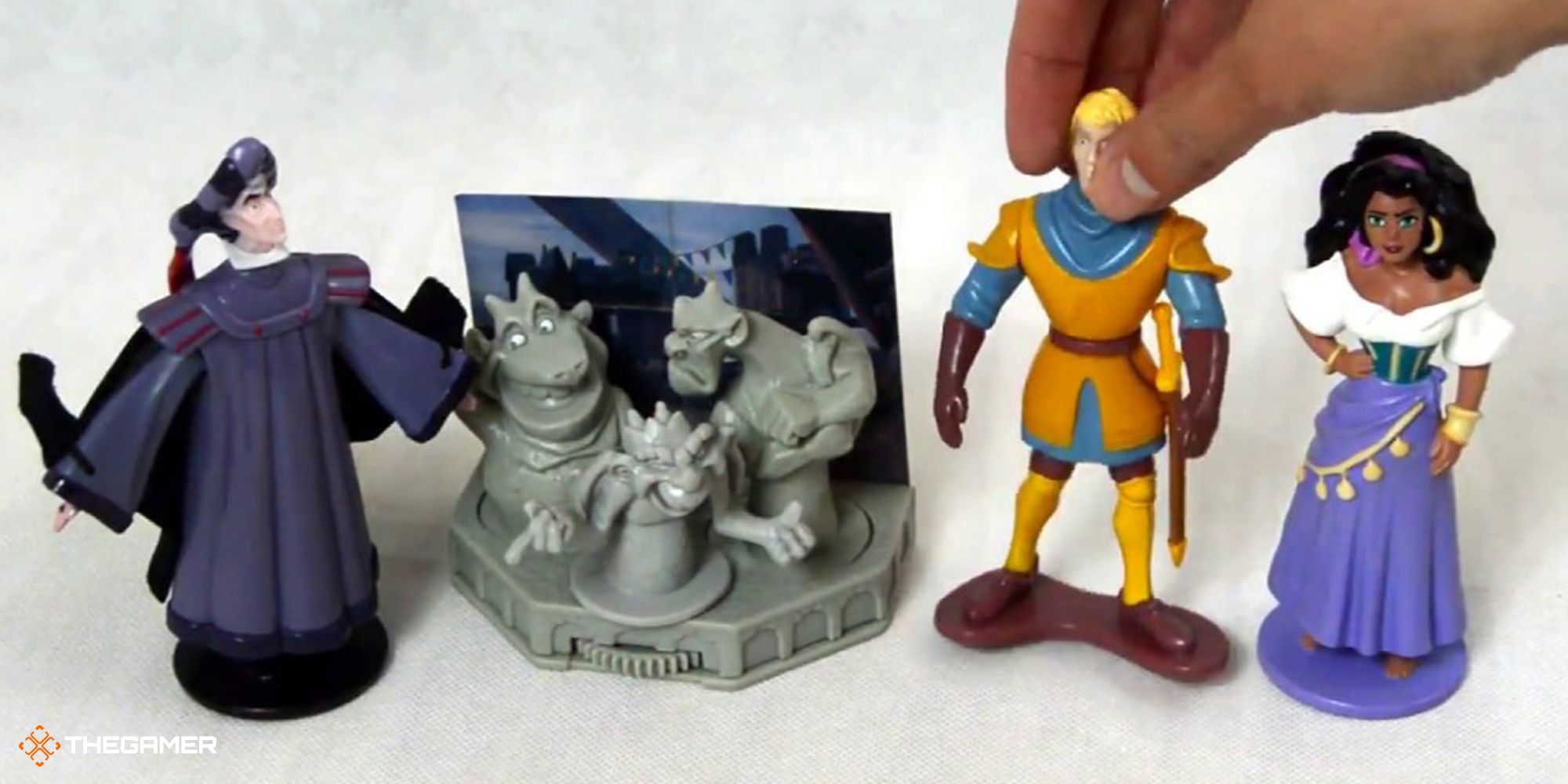 Hunchback of Notre Dame characters - Happy Meal Toys, McDonalds