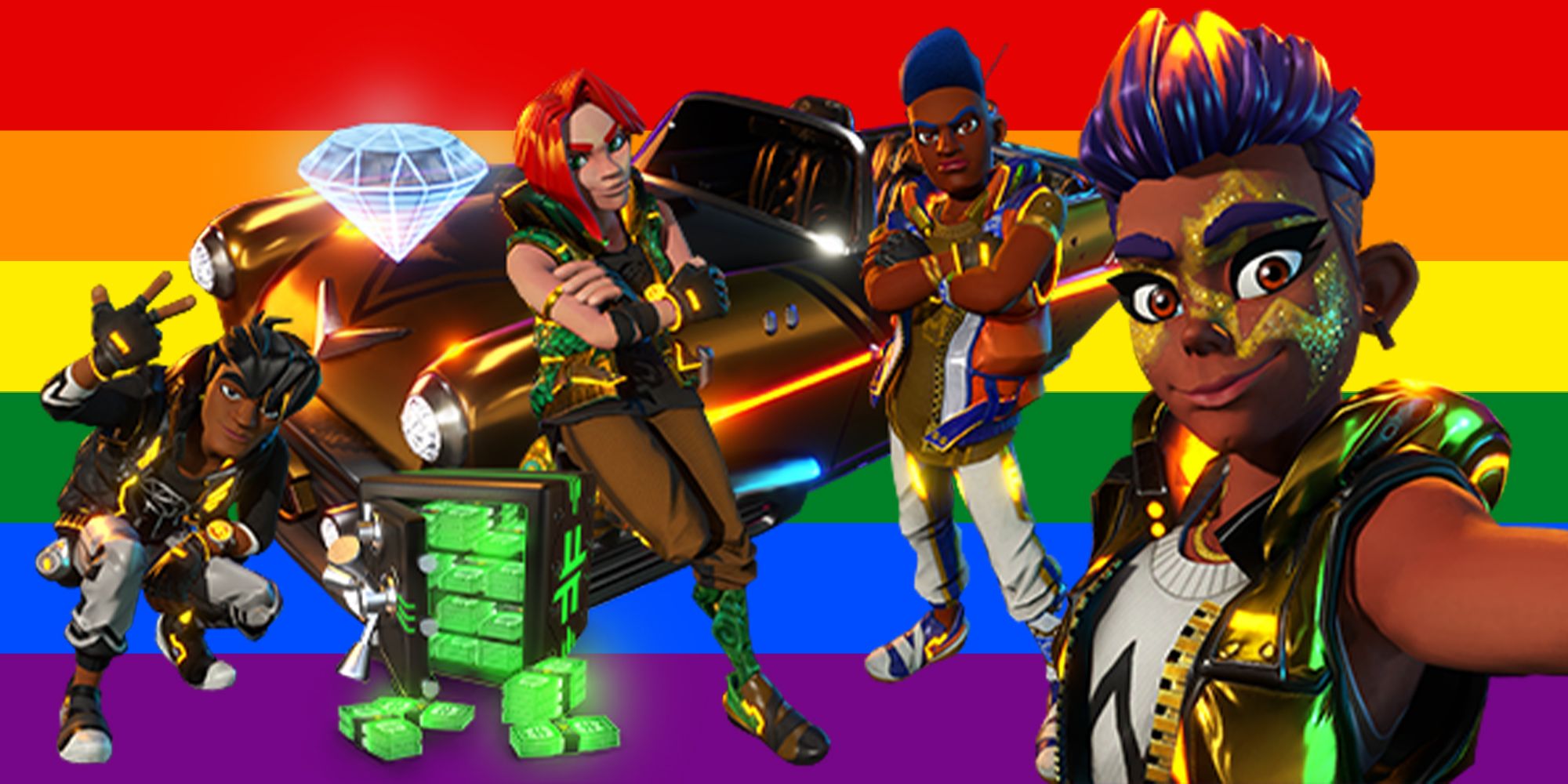 Knockout City on X: In honor of Pride Month, our LGBT+ developers