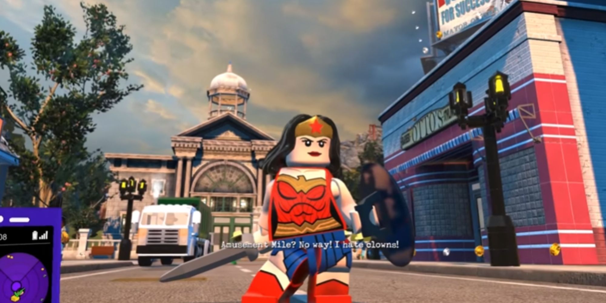 Wonder Woman, Lego DC Super-Villains freeplay.