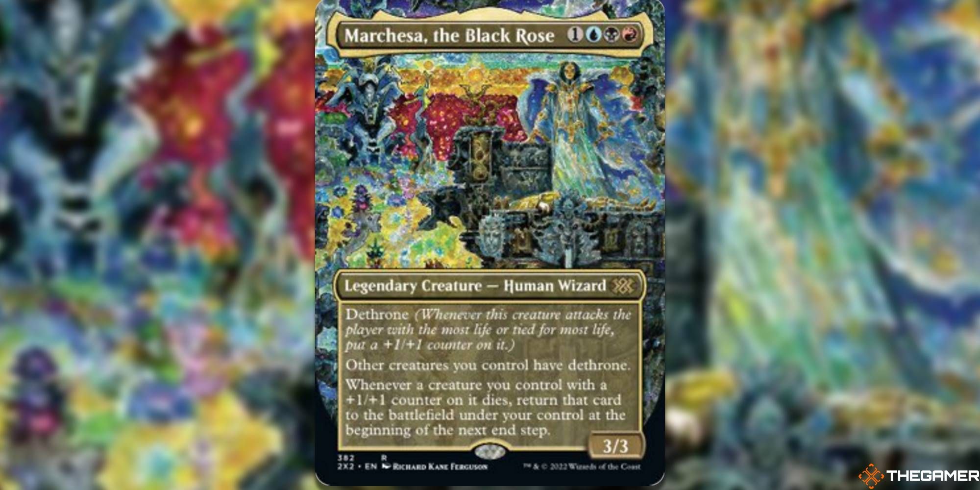 Marchesa, the Black Rose MTG card