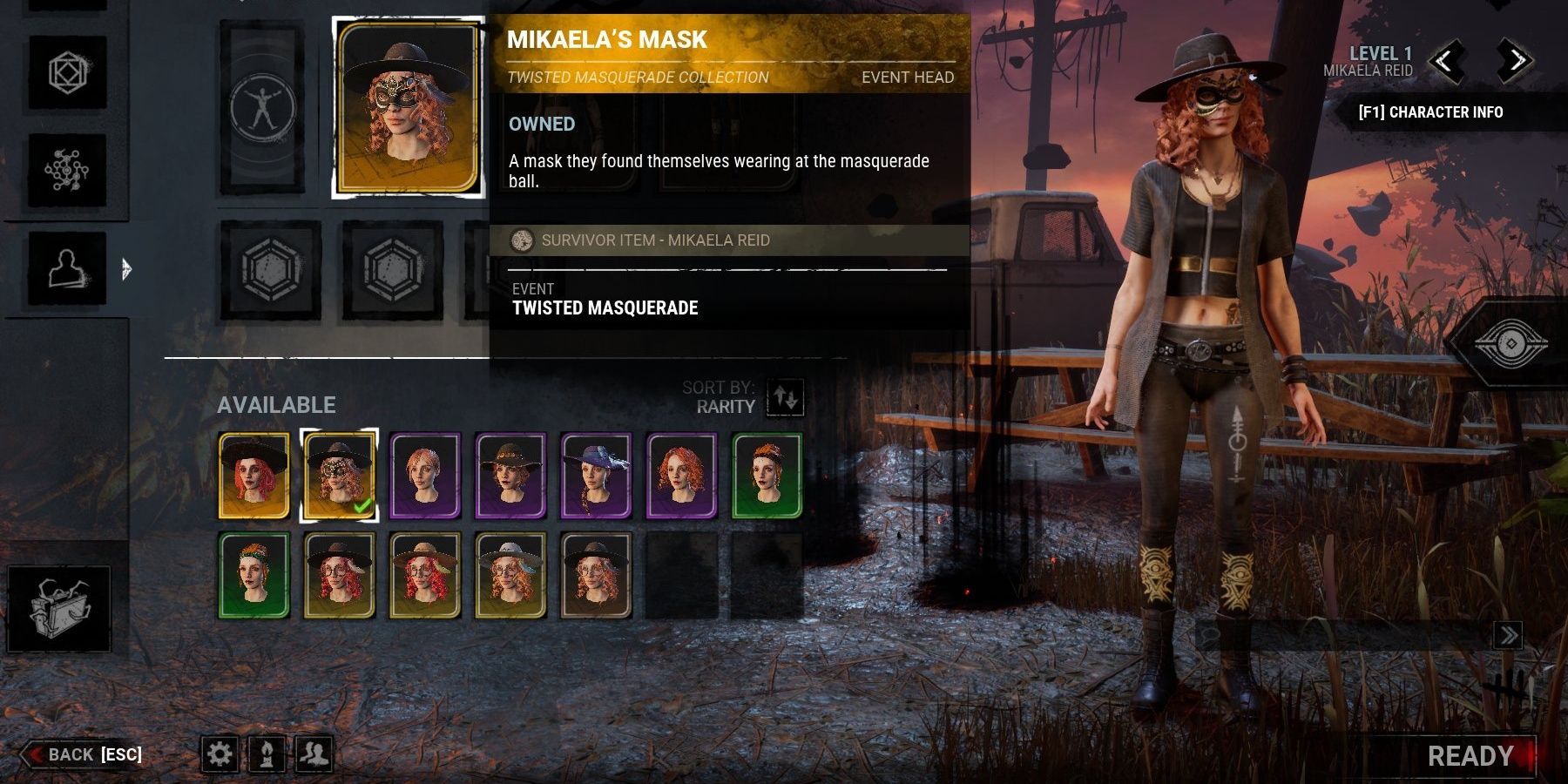 Dead By Daylight All 13 Twisted Masquerade Masks, Ranked