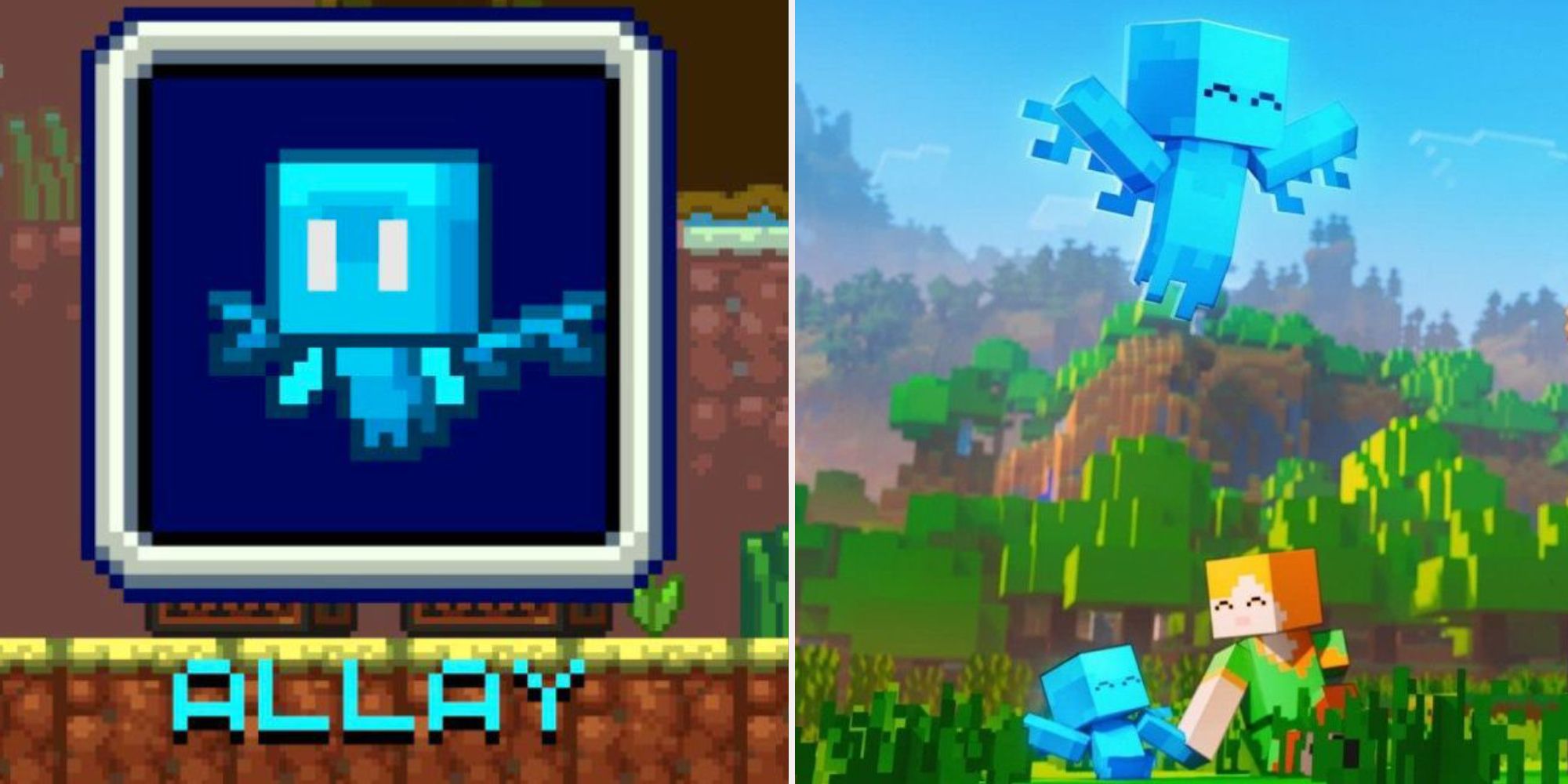 Minecraft Wiki PT on X: Allay ganhou a votação e será adicionado