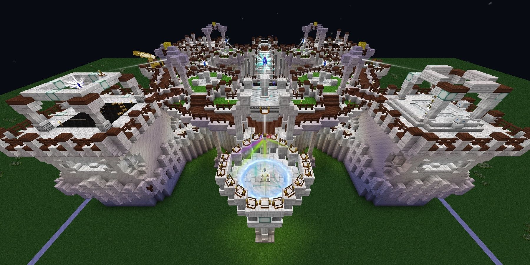 Minecraft Astral Sorcery Mod Base Altars At Night