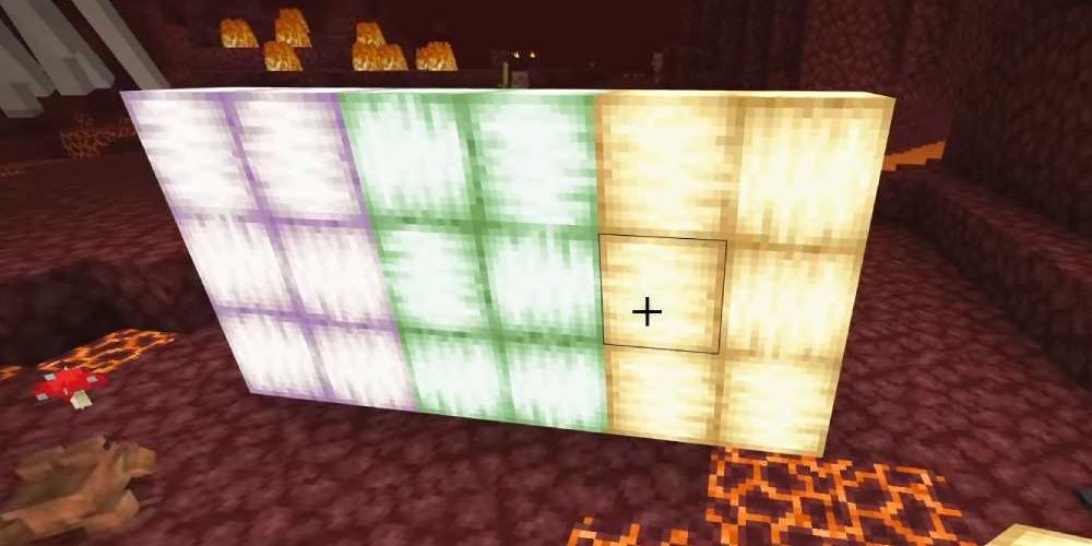 Minecraft Nether Netherack Magma Block Froglights