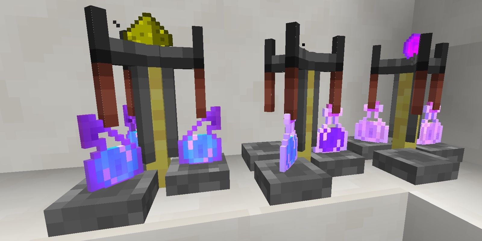 Minecraft Potioncore Mod Brewing Stations Glowstone And Splash Potion Effect