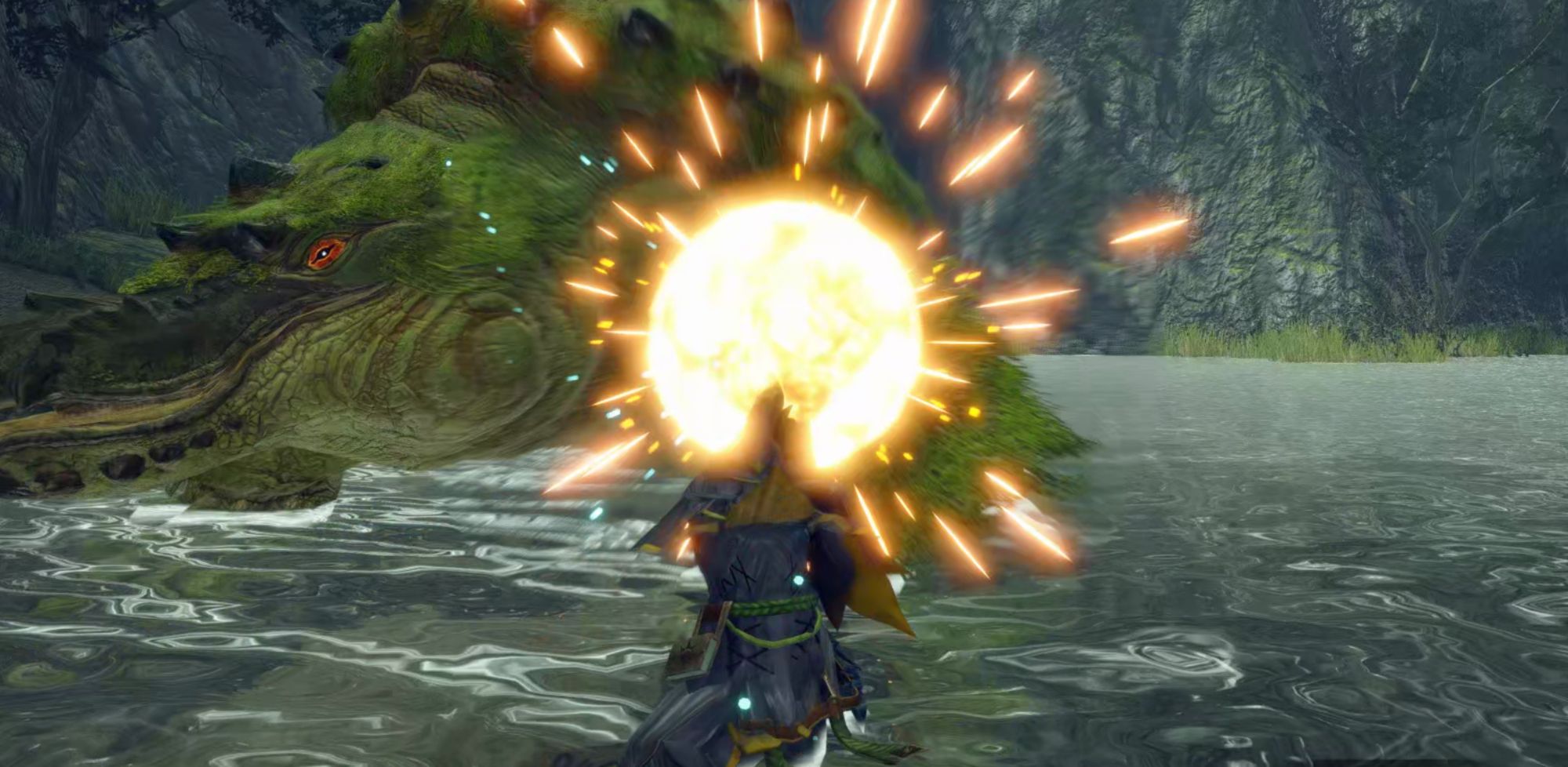 Monster Hunter Rise Light Bowgun big explosion