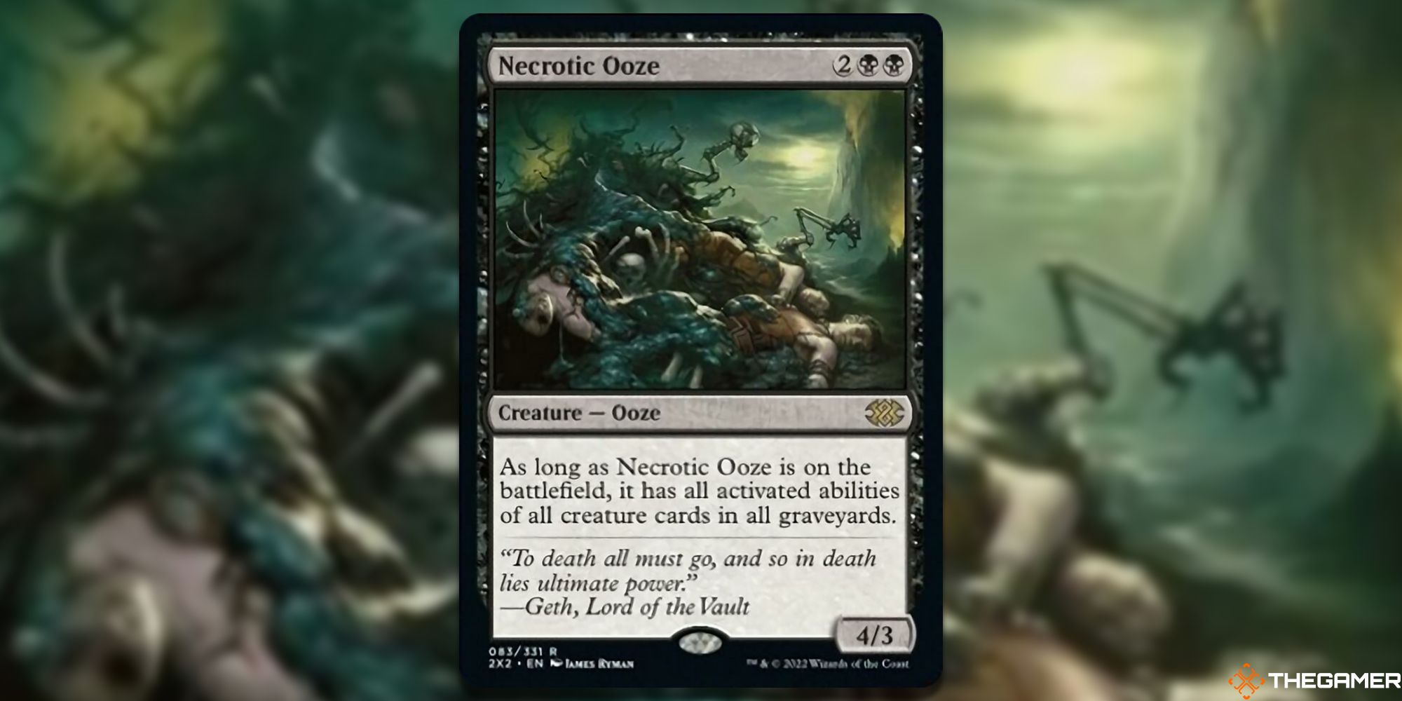 Necrotic Ooze Card Art