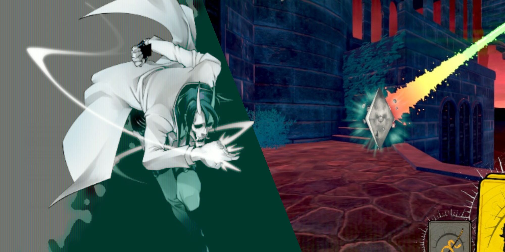 Where to find each mission 4: The shortcut to the old town in neon white
