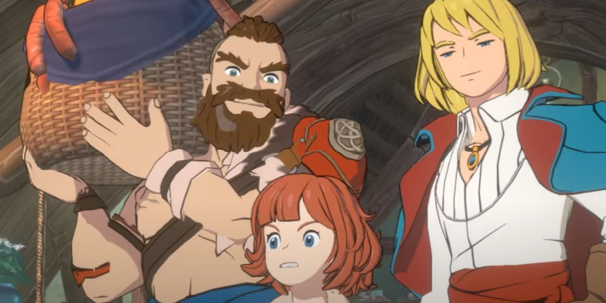 Ni No Kuni Cross Worlds Three Characters And Friends