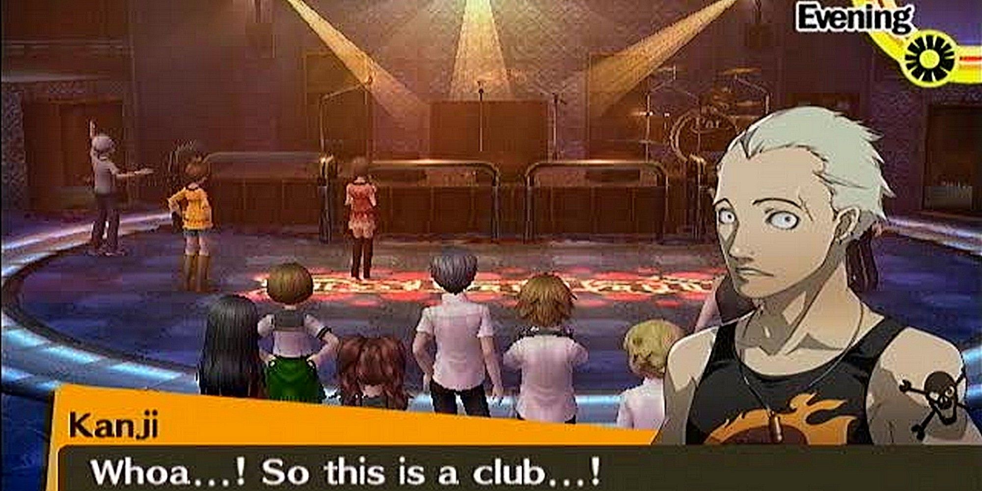 The nightclub from Persona 3 in Persona 4 Golden