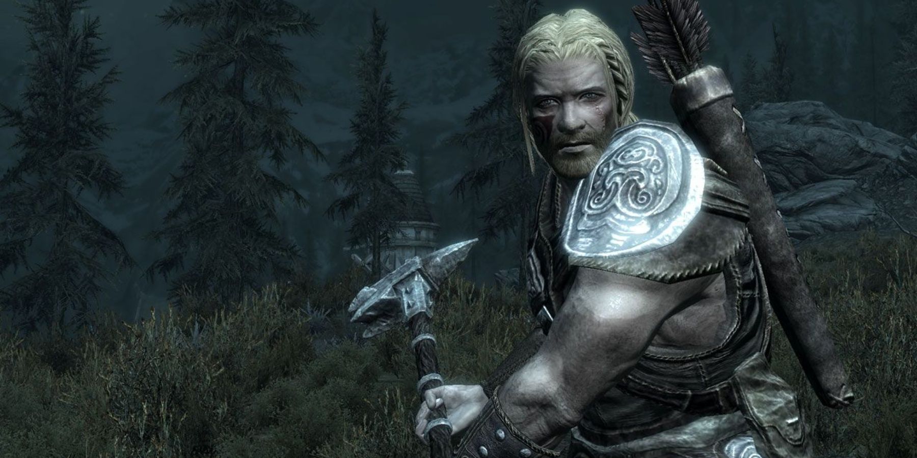 A Nord Man in Skyrim