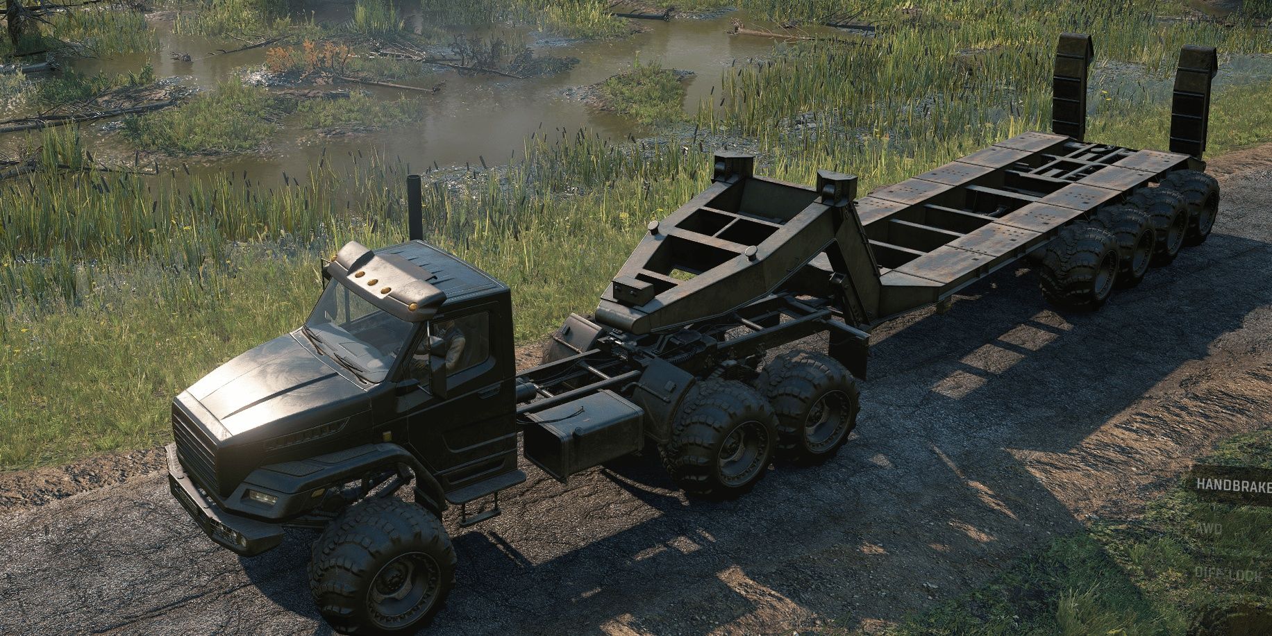 Off Road Trailers mod for SnowRunner