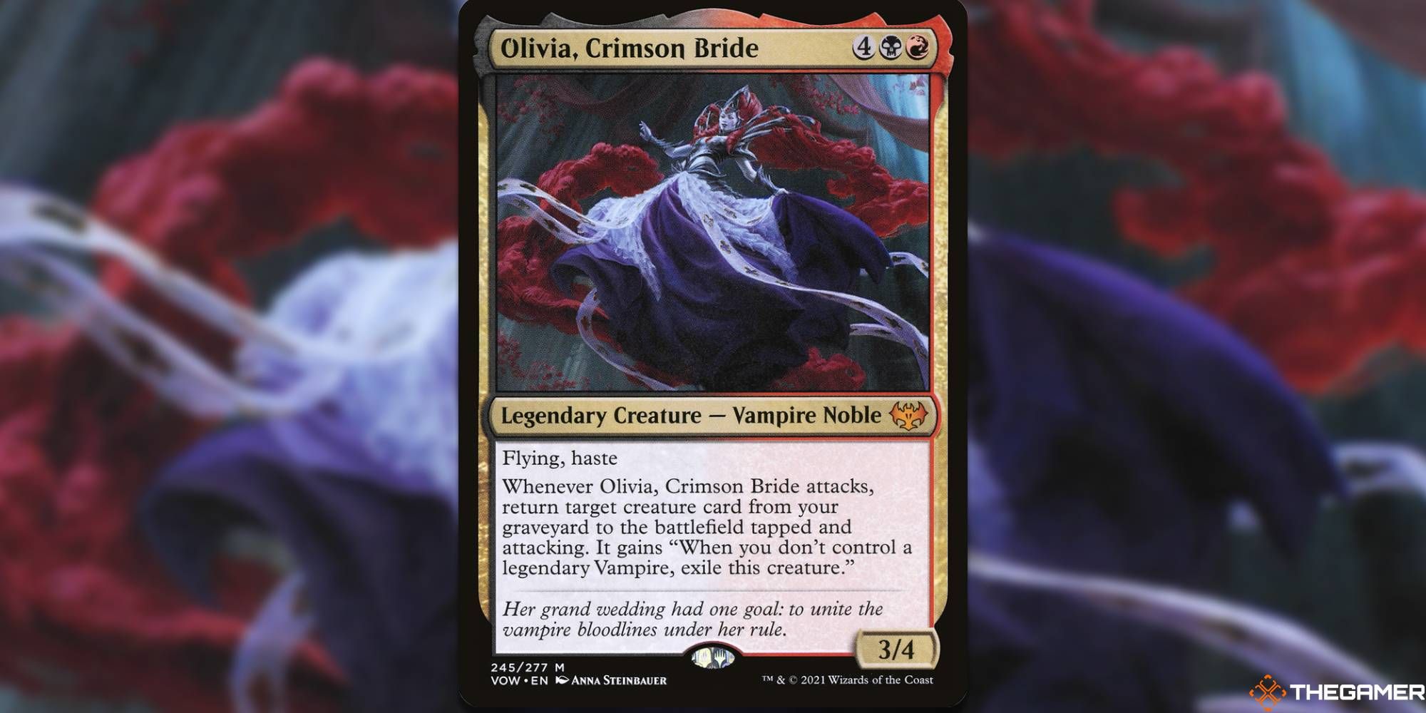 Olivia, Crimson Bride