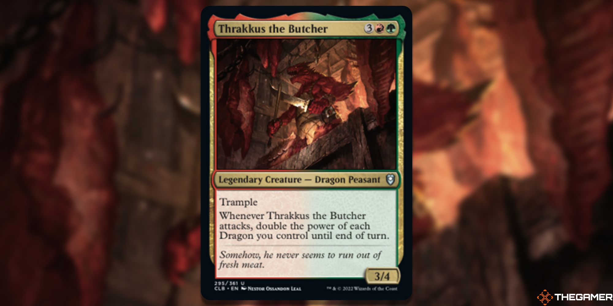 Thrakkus The Butcher MTG Card