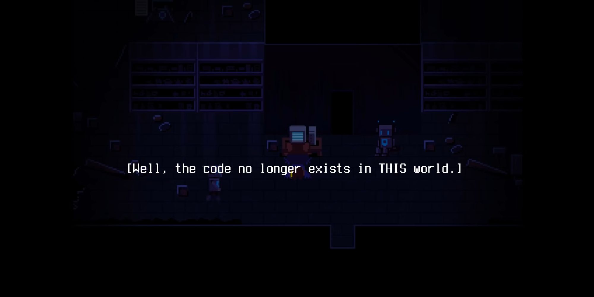 OneShot Screenshot Of Code Doesn't Exist In This World