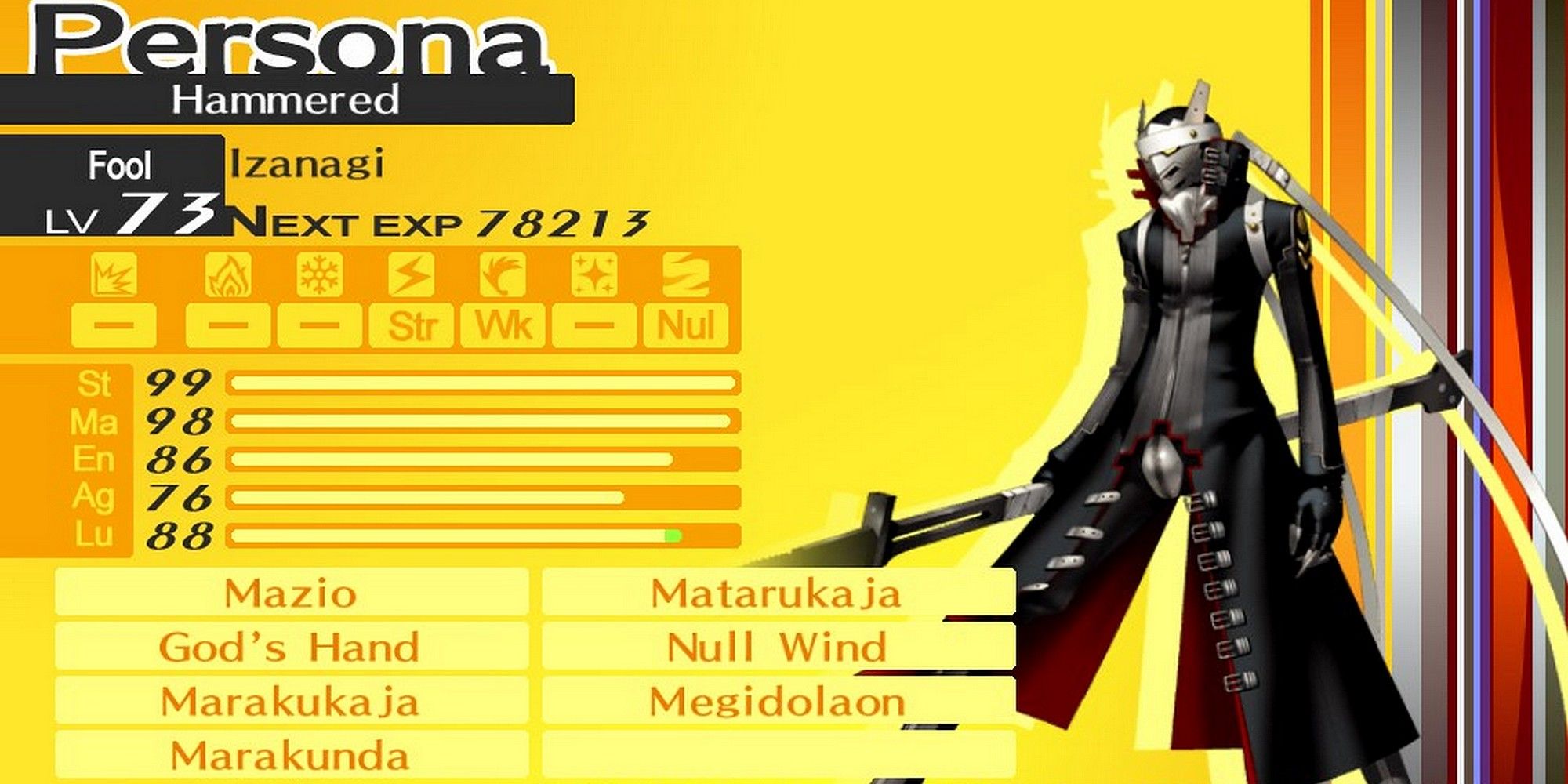 Persona 4 Golden Izanagi