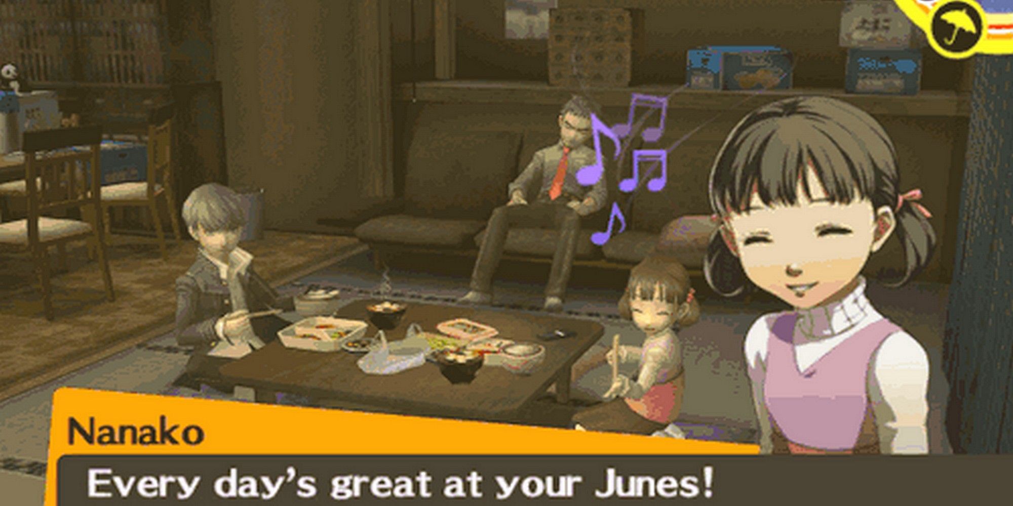 Persona 4 Golden Nanako Junes Theme