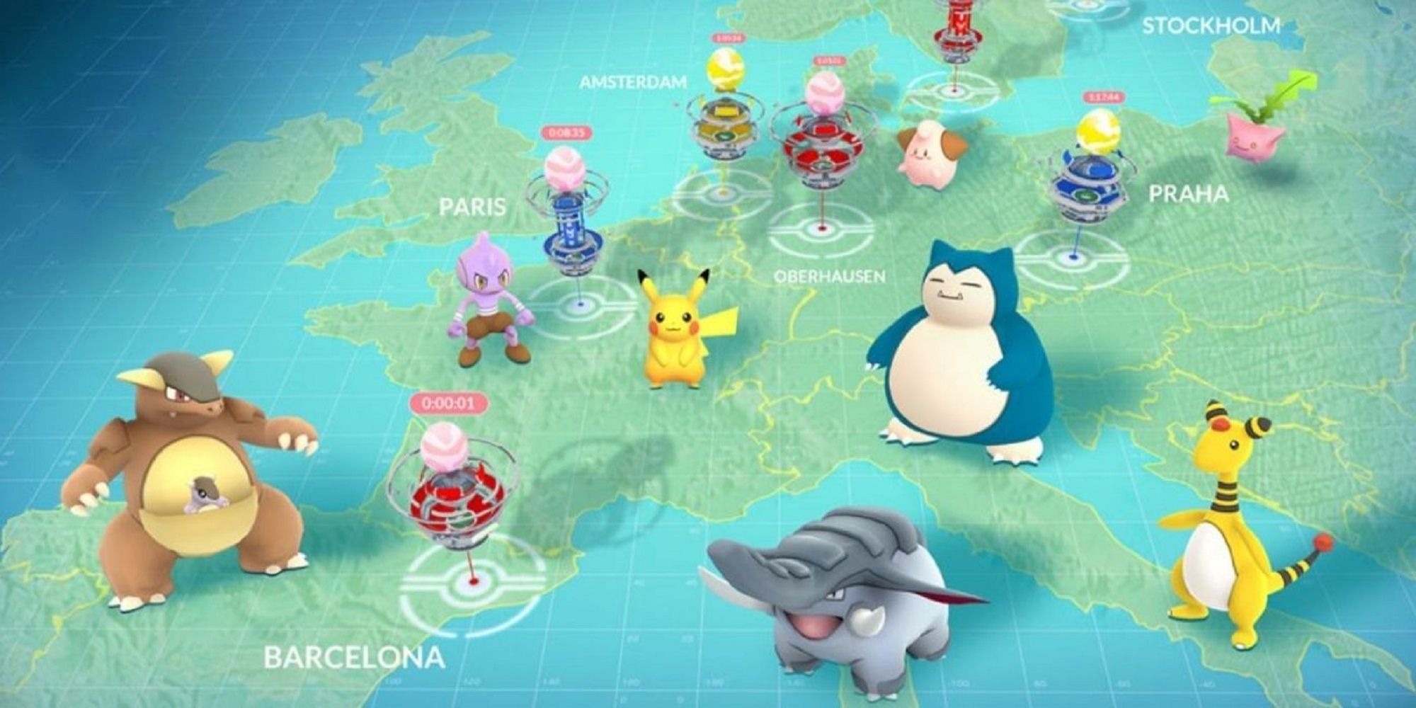 Pokemon Go’s Gym Map Is The Perfect Travel Journal