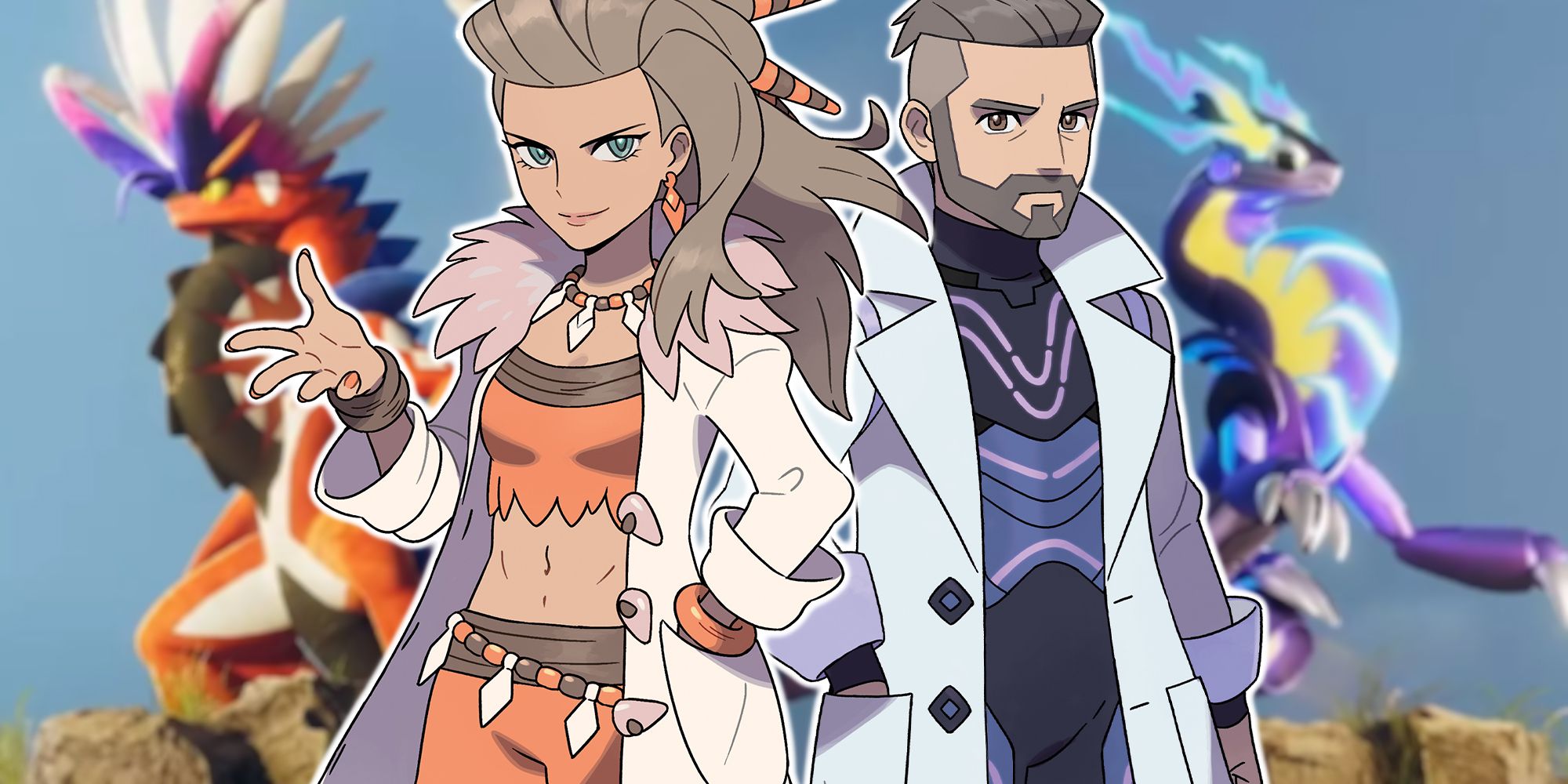 Pokemon Scarlet & Violet: Professor Styles From Two Different Time Periods 