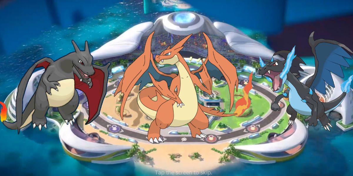 Pokemon Unite Different Charizard Forms