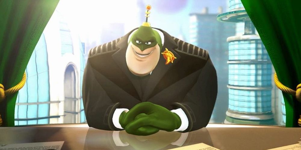 Ratchet And Clank All 4 One, President Qwark addresses Polaris