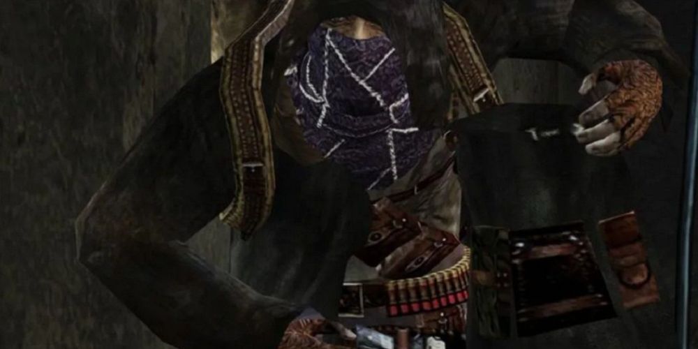Resident Evil 4 Screenshot Of Merchant