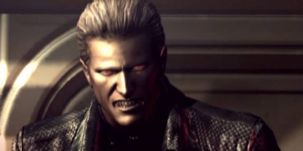 Resident Evil 5 Screenshot Of Wesker On Plane
